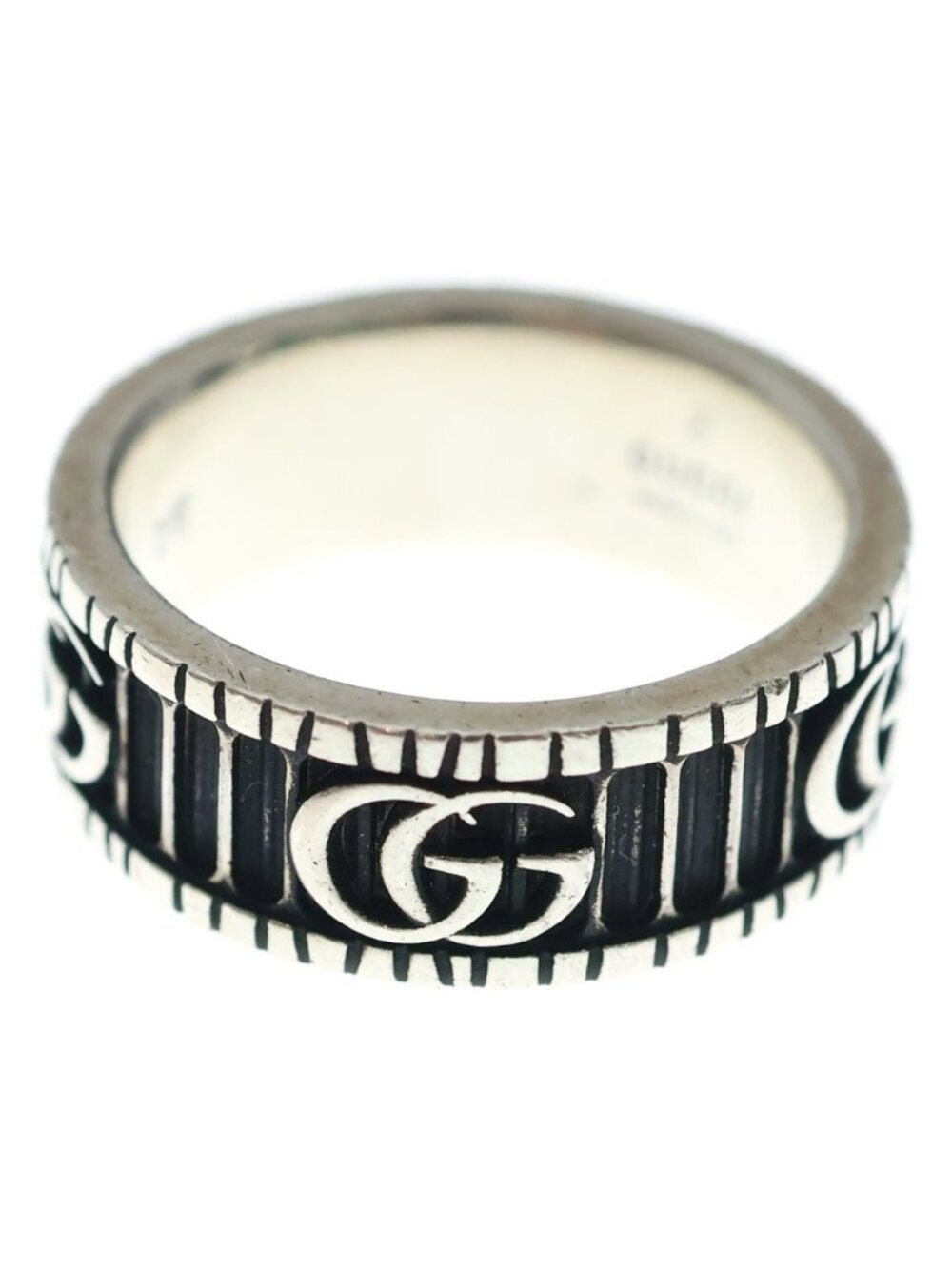 Gucci Double Ring Silver
